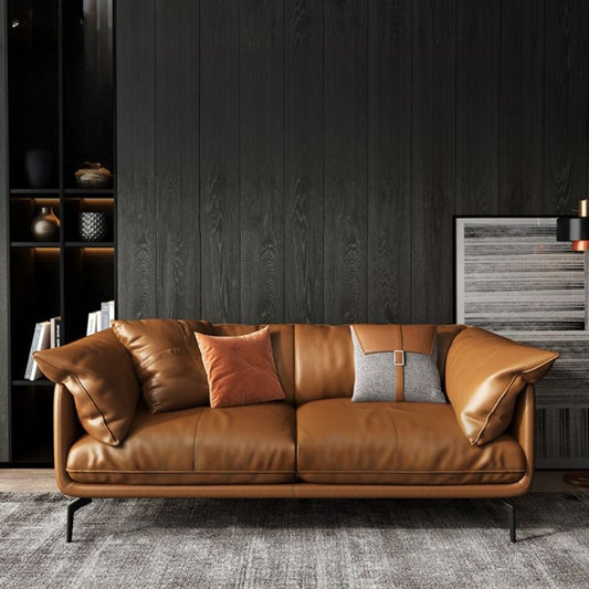 Sekla 2-Seater Leather Sofa