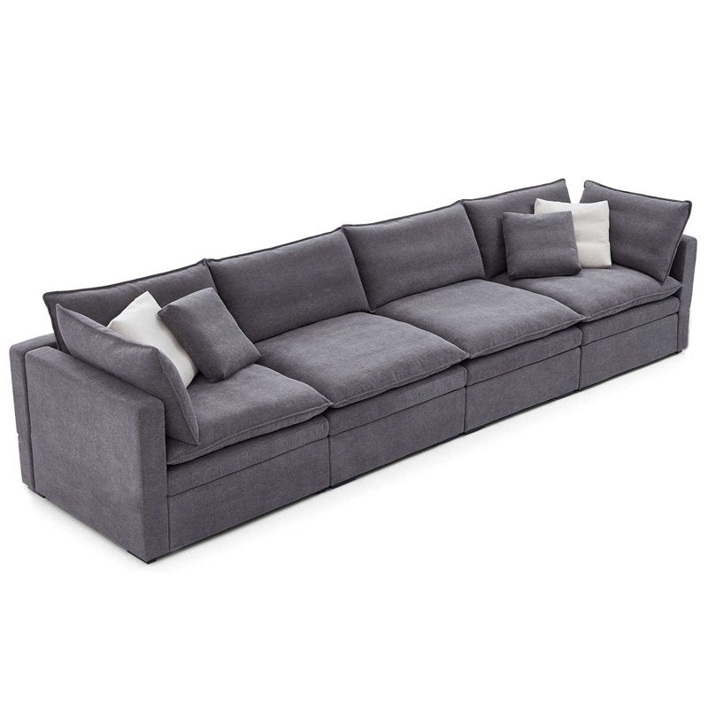 Panino 4-Seater Fabric Sofa