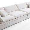 Panino 5-Piece Beige Fabric Sofa