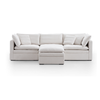 Panino Beige 3-Piece Modular Couch