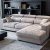 Marissa Beige L-Shaped Couch