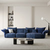 Flore Blue Chenille Sofa