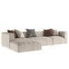 Pianista Fabric Sectional With Chaise