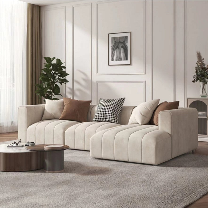 Pianista Fabric Sectional With Chaise