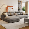 Orsino Grey Sectional Chaise Sofa