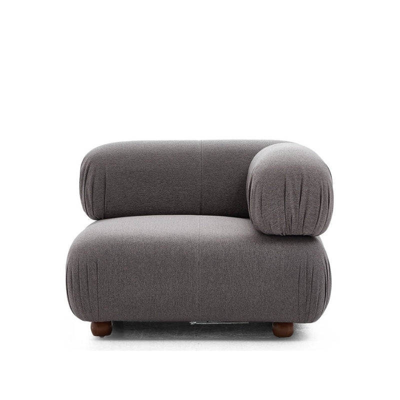 Pane Small Grey L-Shaped Sofa