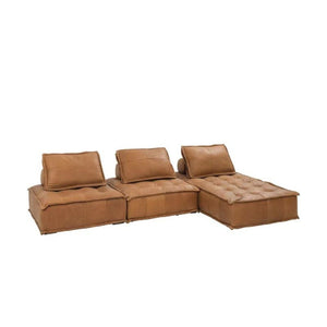 Saverio Tufted Sectional With Chaise