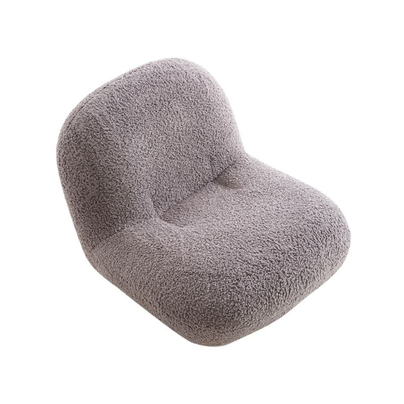 Nuvola White Boucle Accent Chair
