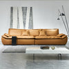 Barca Curved Leather Sofa
