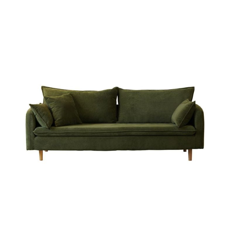 Montay Green Corduroy Sofa