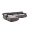 Pane Grey 3-Seater Sofa