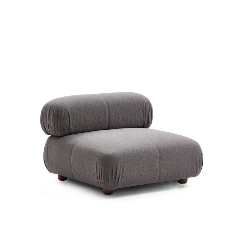 Pane Grey L-Shaped Couch