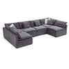 Panino Large 6-Seater Corner Sofa With Open End
