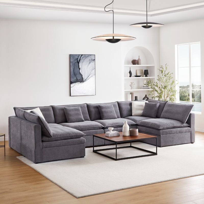 Panino Large 6-Seater Corner Sofa With Open End