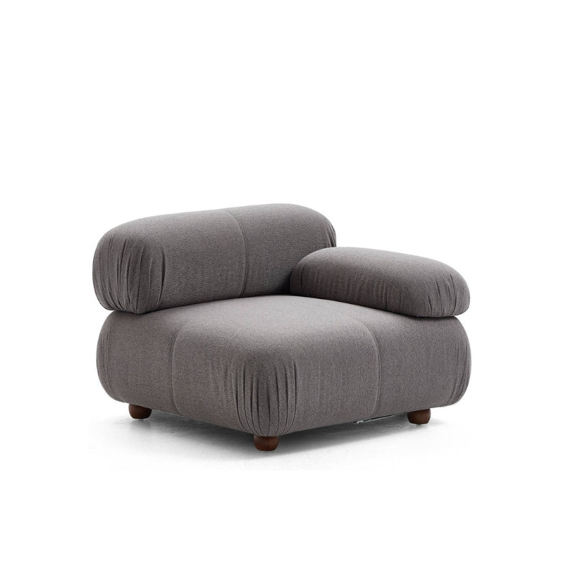 Pane Small Grey L-Shaped Sofa