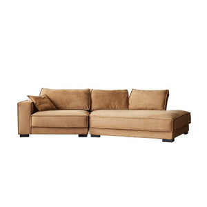 Oriana Tan Sectional With Chaise