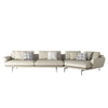 Nerola White Curved Sectional